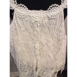 Pretty Angel  White Crochet Dress Tunic XL Wedding Party Summer Photo 2