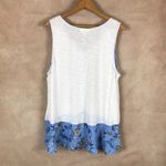 Style & Co  V-neck Extended Floral Hem Tank Top NWT XXL Photo 7