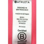 Athleta NEW Elation Tie-Dye 7/8 Tights Acid-Wash Colorful V-Back Skinny Pants XS Photo 7