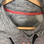 Calvin Klein Performance Womens Crop Cropped Sweatshirt Hoodie Sz Large Gray L Photo 1