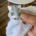 Bella Dahl Women's Tie-Waist Button-Up Blouse White Size M Lightweight Photo 6