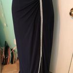 MSK Gown Dress Navy Blue Size 8 Photo 3