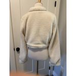 superdown Jacket Womens Cream Trucker Borg Cropped Warm Large Photo 3