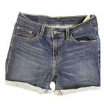 Levi's Levi Straus Size 27 Denim Shorts Cuff Classic Preppy 90s Photo 0