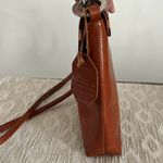 Bambas Work of Art Koala Bear Print Flap Over Leather Crossbody Brown Photo 2