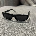 MOVING SALE Black Slim Rectangular Retro Sunglasses Photo 3