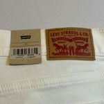 Levi's  Classic Straight Leg White Jeans Women's Denim Pants Summer Sz 16 #‎ Photo 9