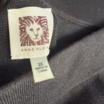 Anne Klein Black Pencil Skirt Asymmetrical Knit Stretch 3X Work Career NWT Photo 5