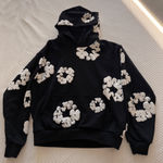 Denim & Flower Denim Tears Pullover Cotton Wreath Hoodie Photo 0