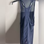 Athleta  Women Athletic Navy Blue Tank Top Size Medium. Photo 5