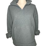 American Eagle Women’s Sherpa 3/4 Quarter Zip Blue pullover Photo 0