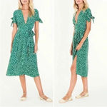Faithfull the Brand NWT  Nina Midi Dress Vintage Bloom Green Size 10 Photo 5