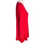 Eileen Fisher Eileen Fischer Merino Wool Asymmetrical Sweater Side Slit Dress Red Size Medium Photo 2
