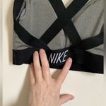 Nike  Gray & Black Pro Indy Logo Bra Photo 7