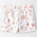 American Eagle  White Floral Mom Shorts High Rise 4 Photo 12