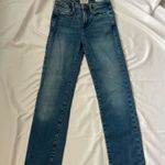 frame denim Frame Le High Straight Blue Jeans Photo 0