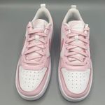Nike Court Borough Low 2 SE (GS) Big Girl' Shoes Color White/Pink Foam Photo 5