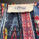 Peach Love California colorful patterned blouse Size Small Photo 4