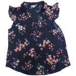 Candie's  Large Floral Sleeveless Blouse-EUC Photo 3