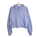 Lululemon Scuba Oversized Half-Zip Hoodie Lilac Smoke Sz. M/L Photo 2