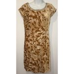 Sundance  "Champagne Vineyard" Silk Blend Beaded Burnout Velvet Dress Size 2 EUC! Photo 1