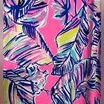 Lilly Pulitzer Somerset Open Shoulder Tiki Pink Cabana Dress Photo 3