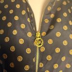 MICHAEL Michael Kors Black and Gold Zip Down Shirt Size 8 Photo 4