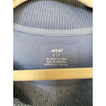 Aerie  Blue Sherpa Pullover Polo Fleece Lounge Quarter Zip Y2K Cozycore Plush Ski Photo 4