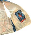 VINTAGE Women's Halloween Haunted House Reversible Quilted Handmade Vest Size XL Photo 3