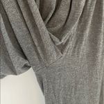 THREE BIRD NEST 3BN Smocked Waist Drawstring Ankle Soft Knit Boho Pants Size M Gray Size M Photo 7