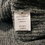 Revolve Stitches & Stripes X  Gray Wool Blend Rose Gold Patterned Sweater • Small Photo 4