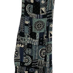 La Belle Patterned Sleeveless Dress Black Photo 0