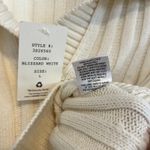 Hippie Rose  Cream Pullover Crop Sweater Size‎ Large Photo 8