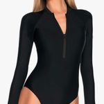 Relleciga Women's One Piece Swimsuits Long Sleeve Rash. Photo 1