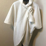 Avon Fashion vintage ivory neck tie cape one size fits all Photo 0