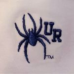 Peter Millar NWT  Richmond Spiders ruffled hem white oversized t-shirt- size XL Photo 6