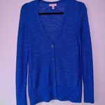 Lilly Pulitzer NEW Size S Blue Cardigan Sweater V Neck Button Photo 0