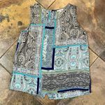 Artisan NY Sleeveless Paisley Dress Blouse Medium Photo 2