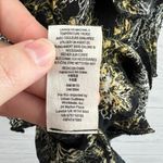 Free People  Tiered Ruffle Dark Floral Tank Top Size M Photo 8