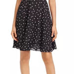 Kate Spade New York Black Daisy Dot Dress Sleeveless Shirt Dress Size 8 Photo 0