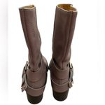 Chloé Chloe Taupe leather equestrian Mid calf riding boots Photo 3