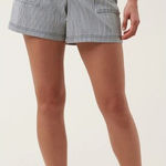 Trina Turk  Pinstripe Summer Dearest Shorts Size 8 NWT Photo 0