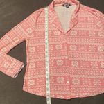 Missguided Women’s Pink Long Sleeve Pajamas Size 4 NWOT Photo 3