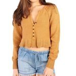Free People Sweetheart Henley Sweater Photo 0