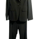 Banana Republic Y2K Women's Suit Blazer and Pants Black w/Pink Blue Pinstripes Photo 0