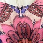 Zimmermann Laurel Billow Embroidered Linen Midi Dress Navy Baroque Floral 1 AU Photo 9