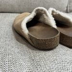 Jenni Kayne  Shearling-Lined Moc Clog in Taupe‎ Brown Size 37 Photo 6
