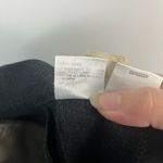 Max Mara  Dark Heather grey high rise cuffed 100% wool trousers size 8 READ Photo 8