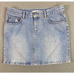 Tommy Hilfiger Denim Mini Skirt Womens 31x15 Blue Size Tag 10 Photo 0