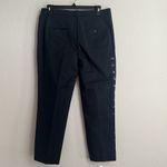 Michael Kors Collection Stretch Cotton Twill Sam Pants in Midnight, NWT, Size 14 Blue Photo 3